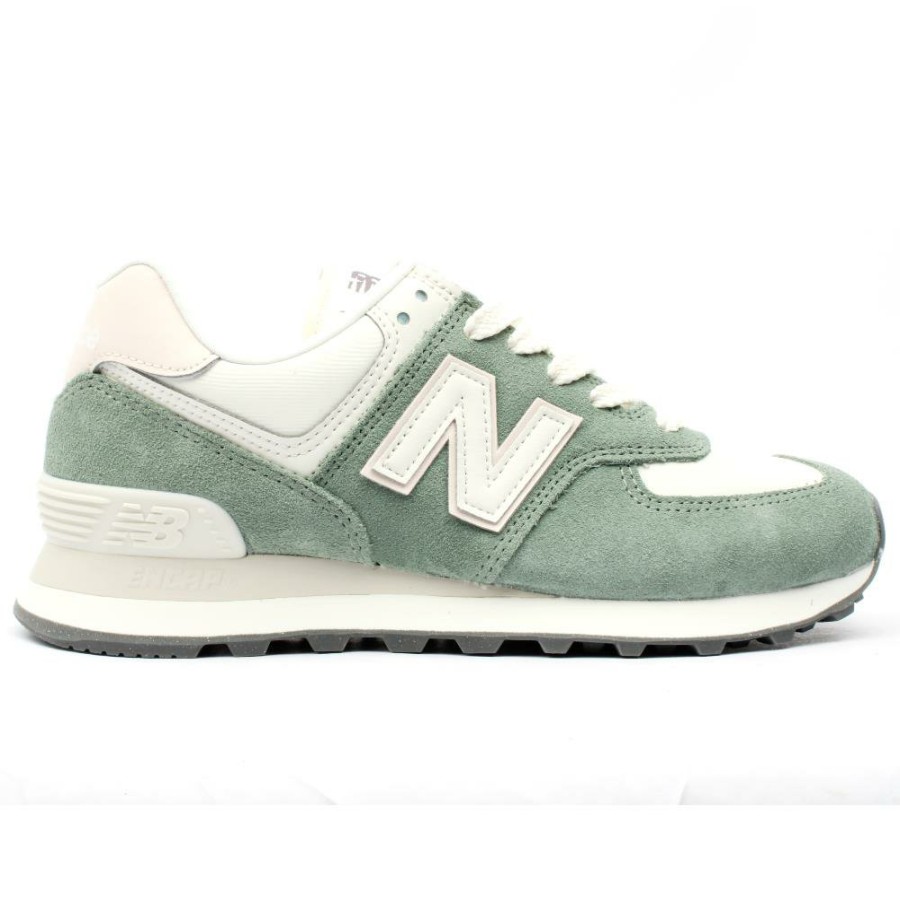 Women New Balance | Wl574Aj2 Trainer - Green Combi