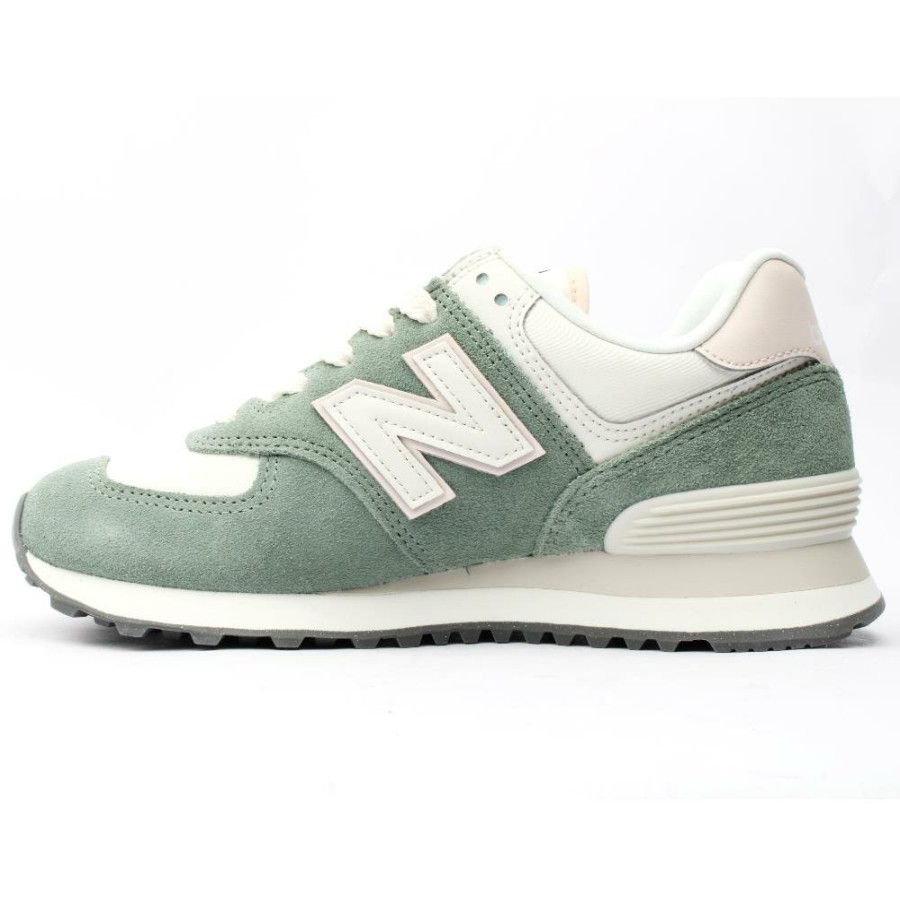 Women New Balance | Wl574Aj2 Trainer - Green Combi