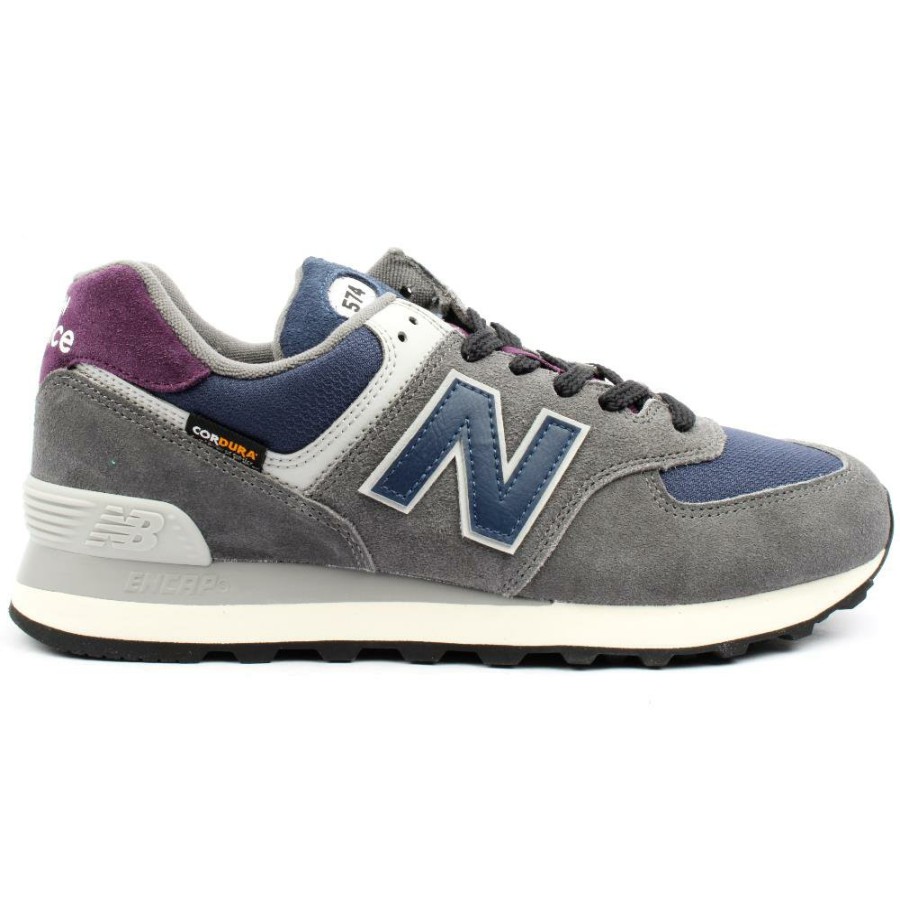 Men New Balance | U574Kgn Trainer - Grey/Navy