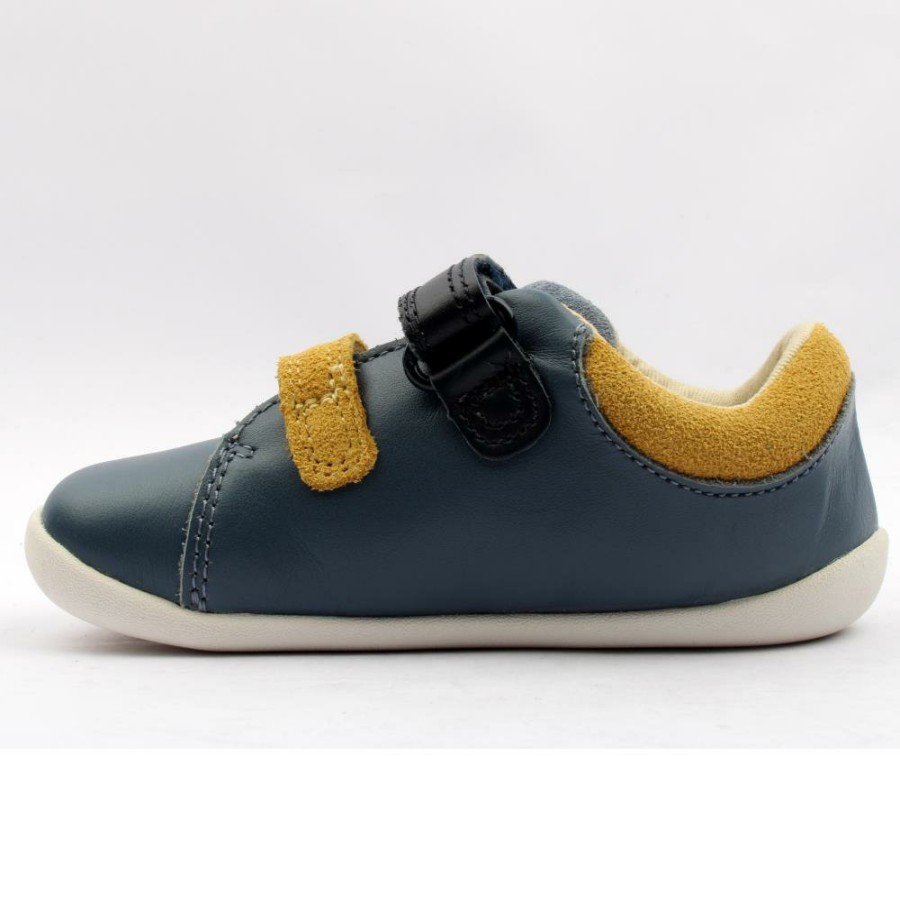 Kids Clarks | Roamer Race T Shoe - Denim G