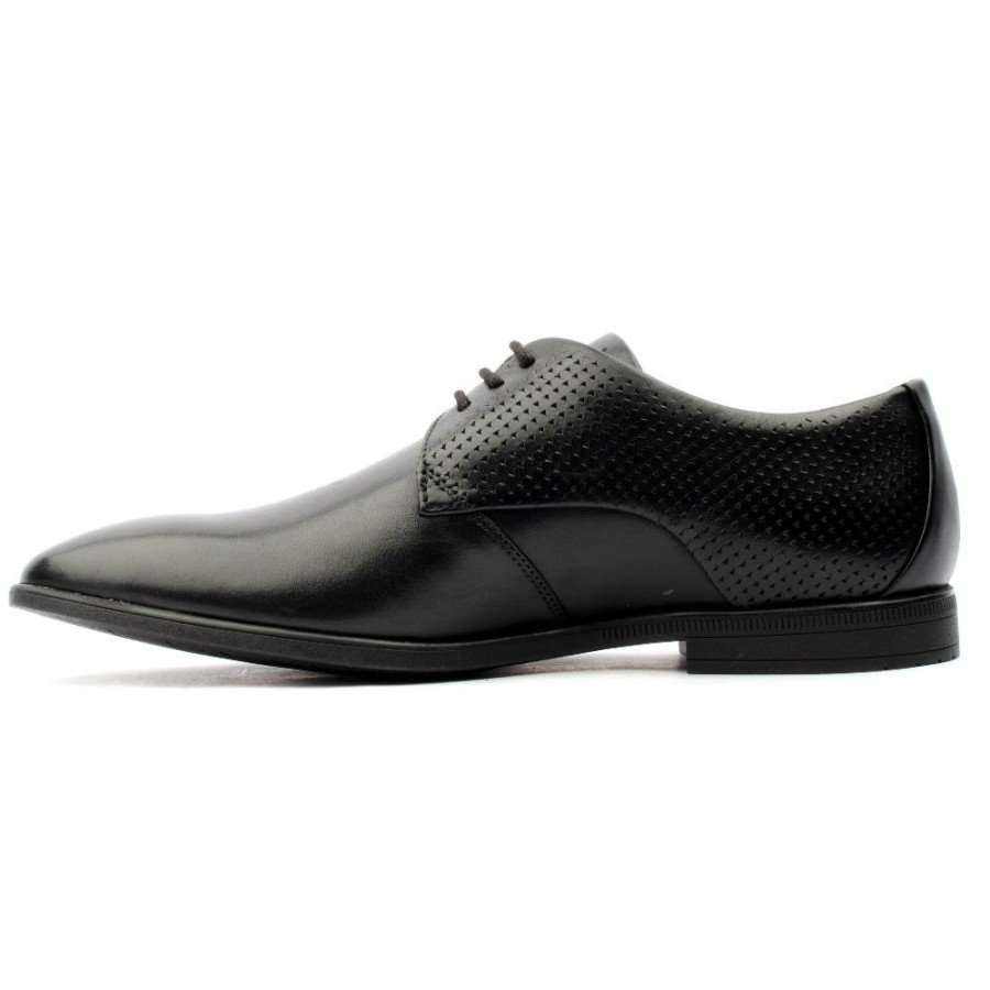 Men Clarks | Boswyn Lace Shoe - Black G