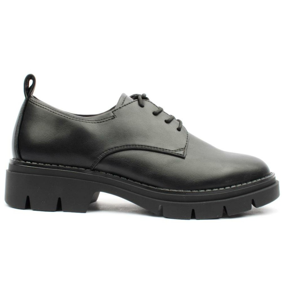 Women Tamaris | 23302 Laced Shoe - Black