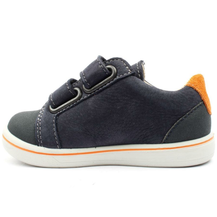 Kids Ricosta | Strap Shoe 2600102 - Navy Orange