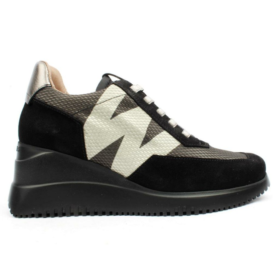 Women Wonders | G6612 Shoe - Black Cream