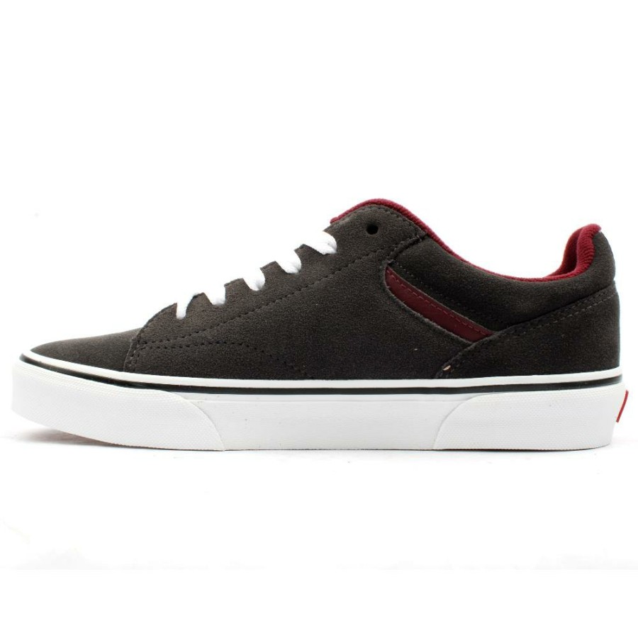 Men Vans | Mnseldan Laced Shoe - Grey Wine