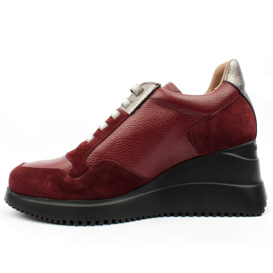 Women Wonders | G6610 Laced Shoe - Wine