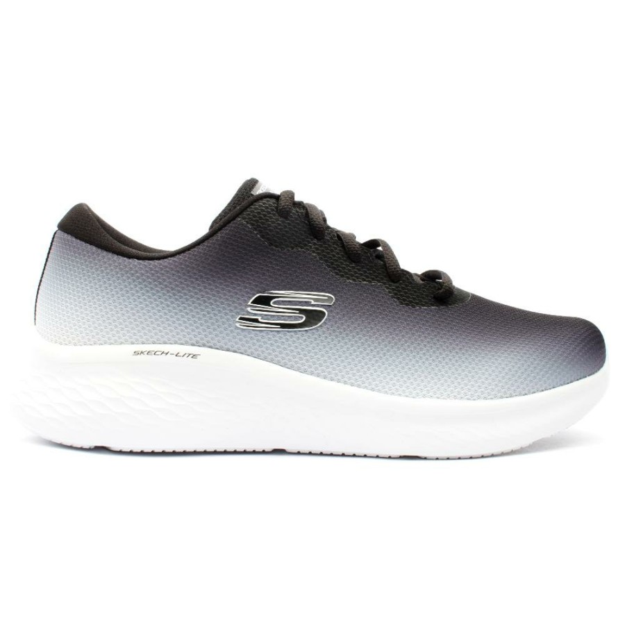 Women Skechers | 149995 Skech Lite Shoe - Black/White