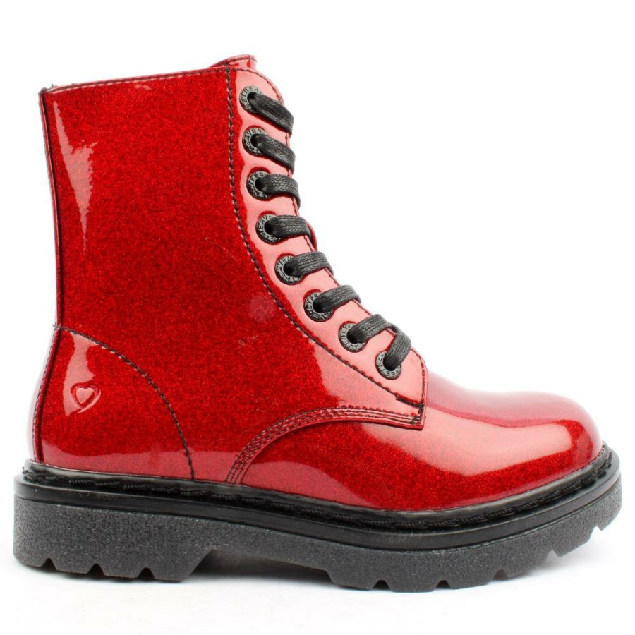 Women Heavenly Feet | Justina 2 Boot - Red