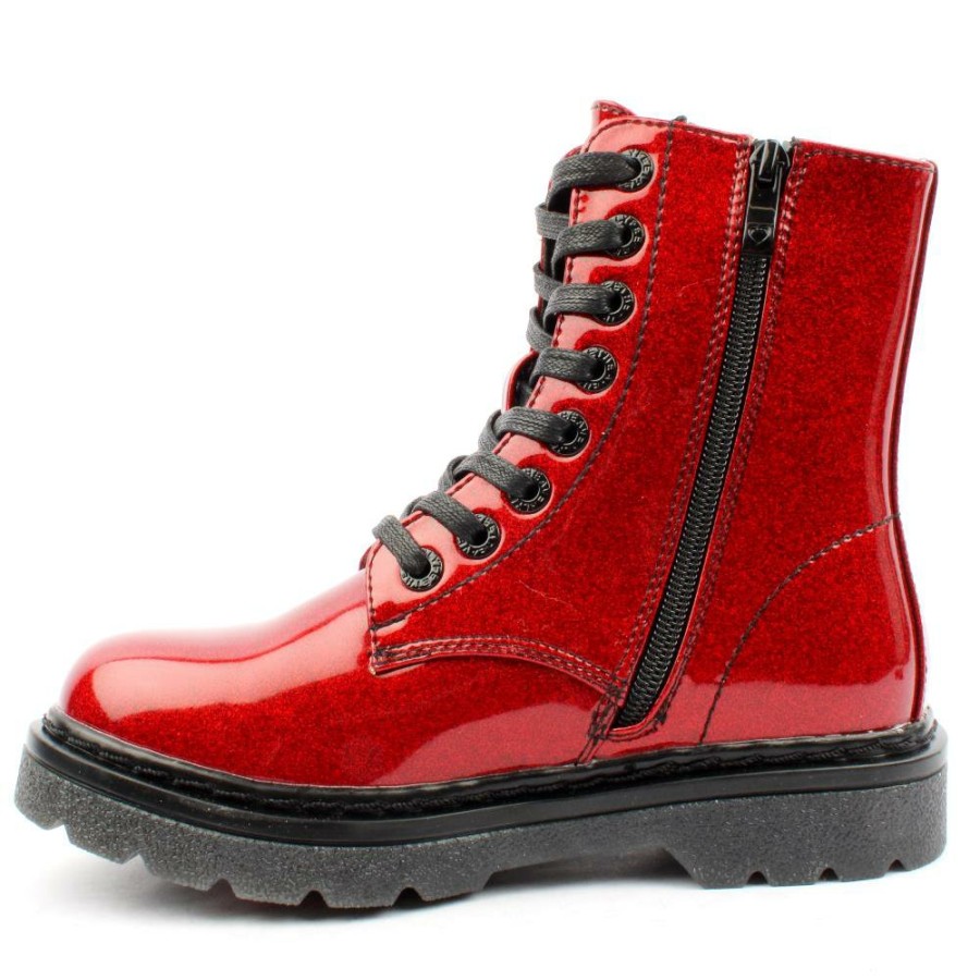 Women Heavenly Feet | Justina 2 Boot - Red