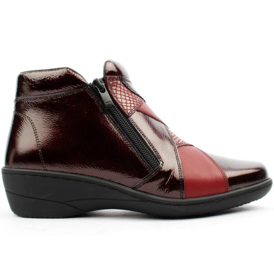 Women Softmode | Clara Ankle Boot - Wine