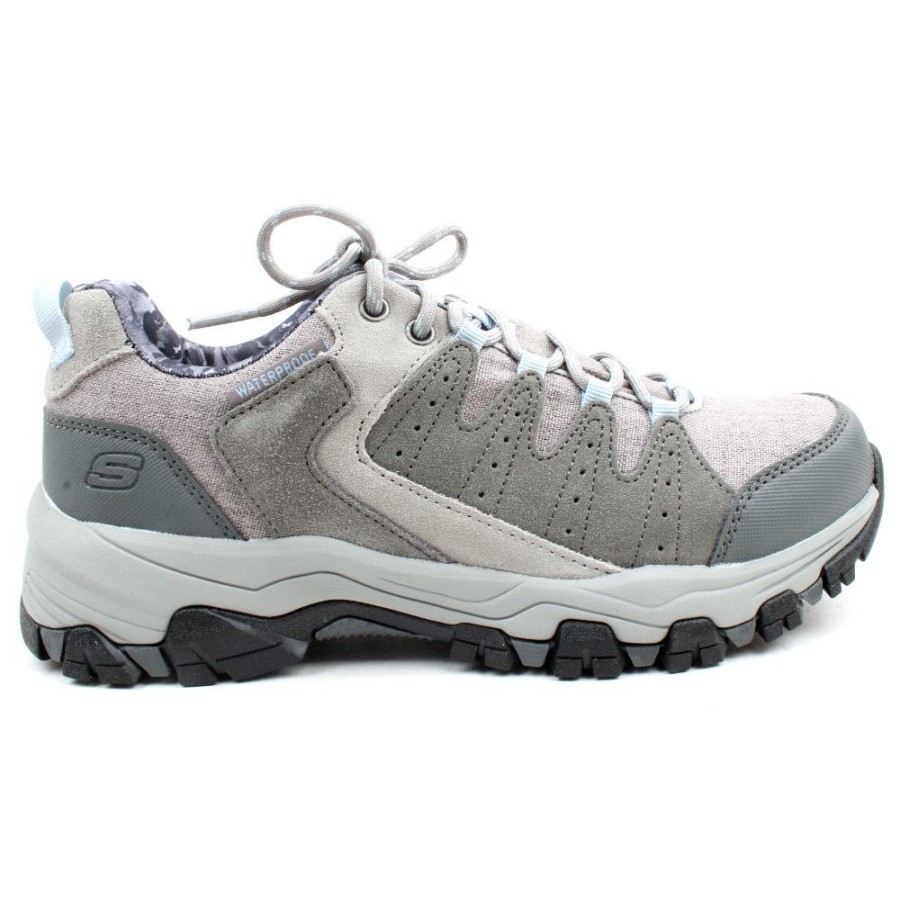 Women Skechers | 158505 Waterproof Selmen Runner - Grey