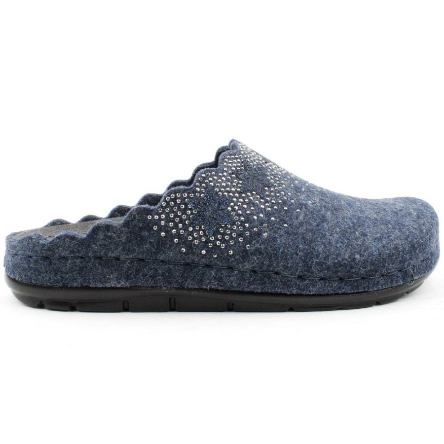 Women Rohde | 6188 Slipper Mule - Navy