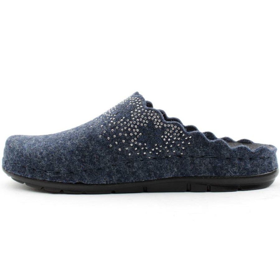 Women Rohde | 6188 Slipper Mule - Navy