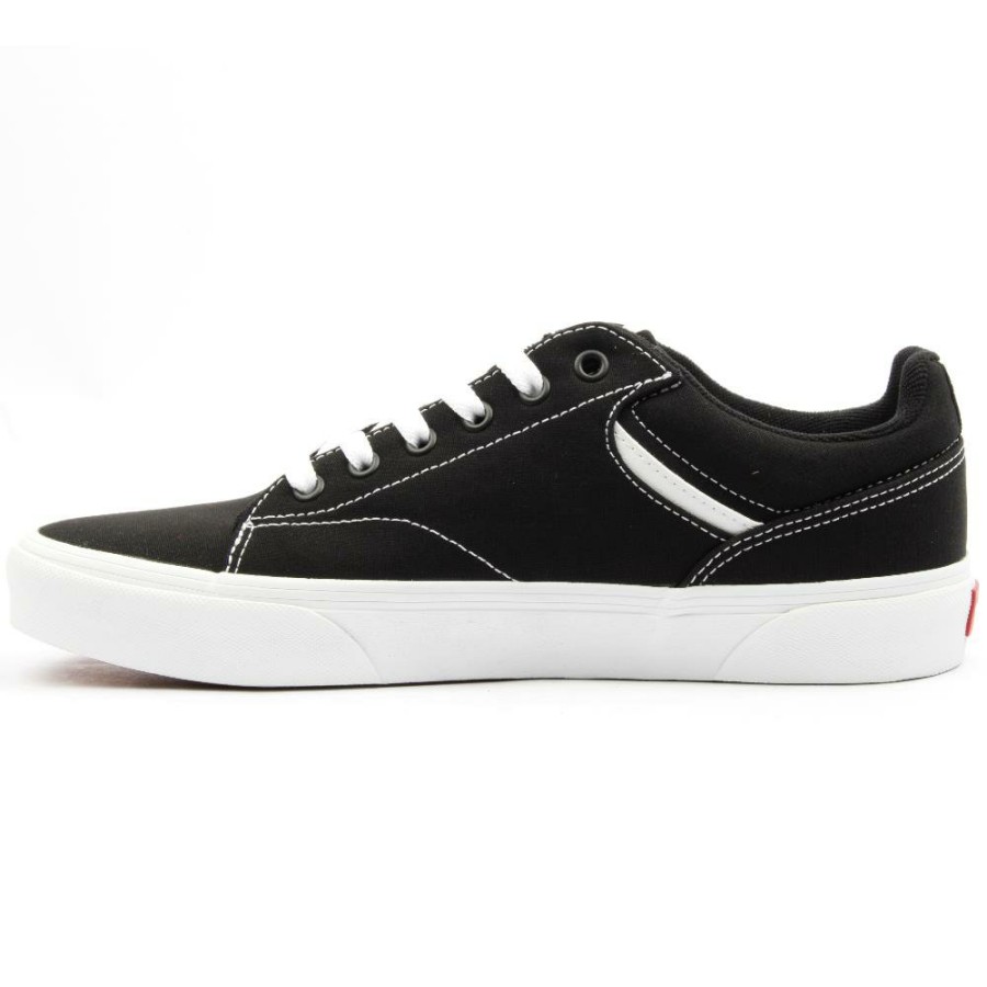 Men Vans | Mnseldan Laced Shoe - Black/White