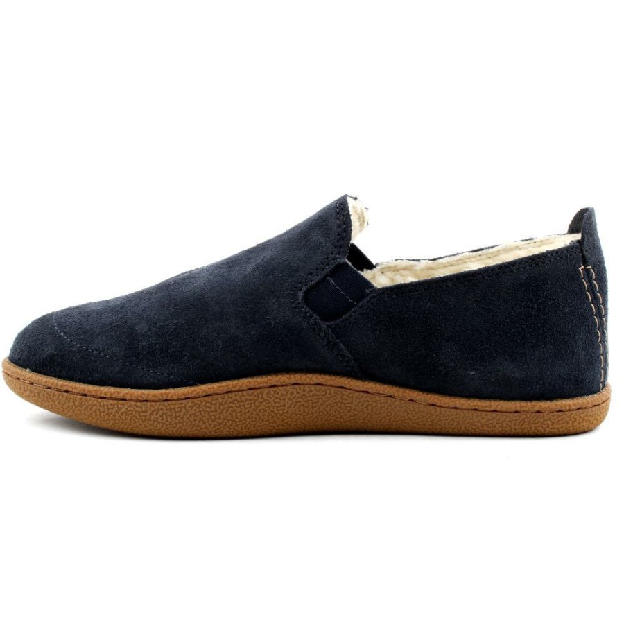 Men Clarks | Home Mocc Slipper - Navy Suede G