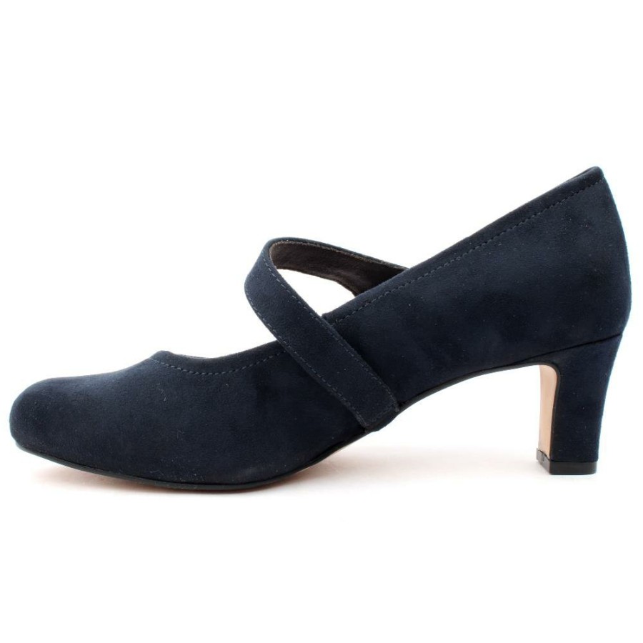 Women Jana | 22473 Strap Shoe - Navy