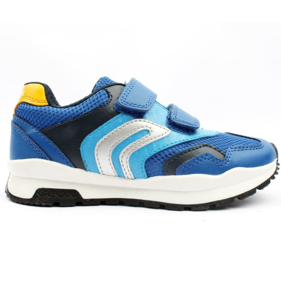 Kids Geox | J0415A Pavel Junior Runner - Blue White