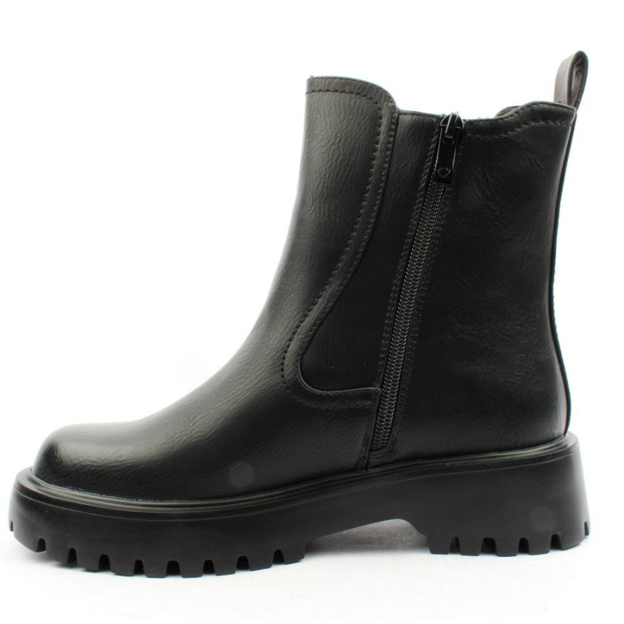 Women Heavenly Feet | Alana Vegan Boot - Black