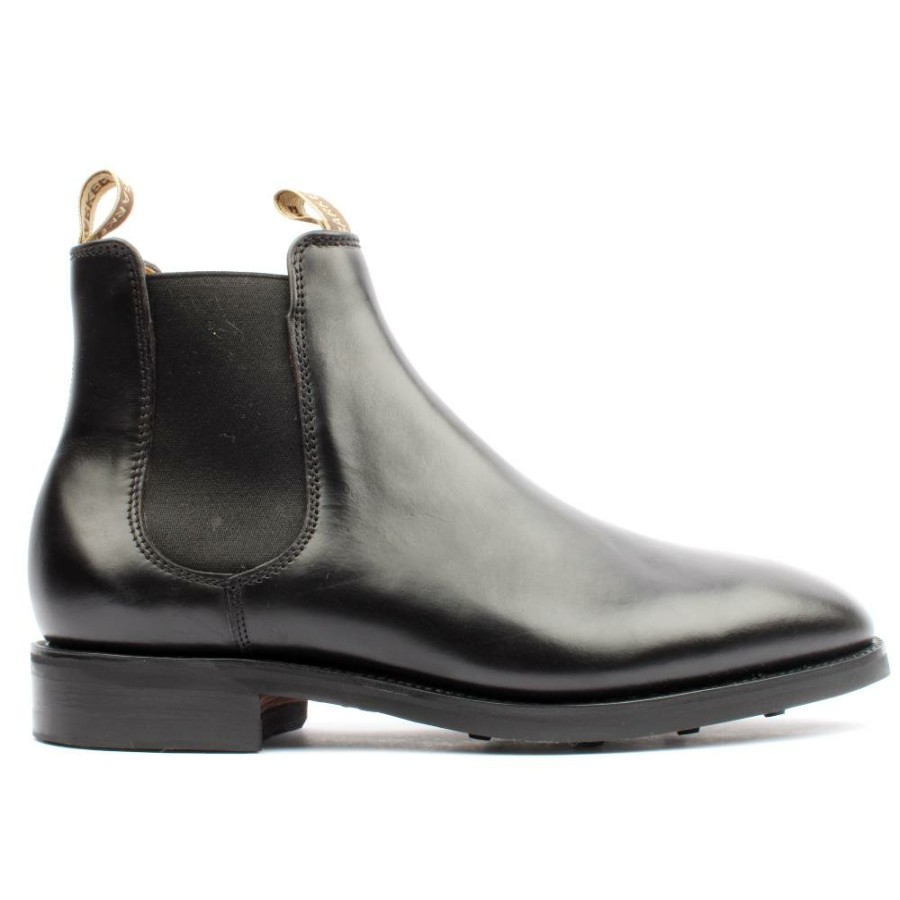 Men Barker | S Sutton Gusset Boot - Black