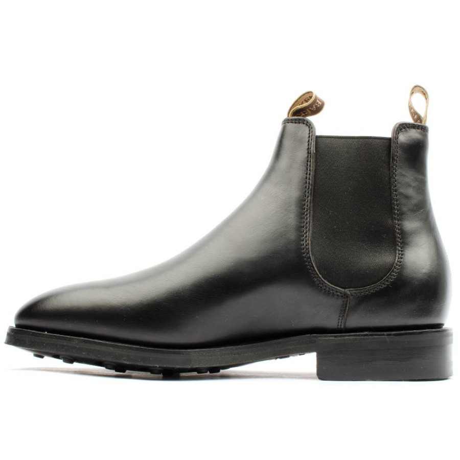 Men Barker | S Sutton Gusset Boot - Black