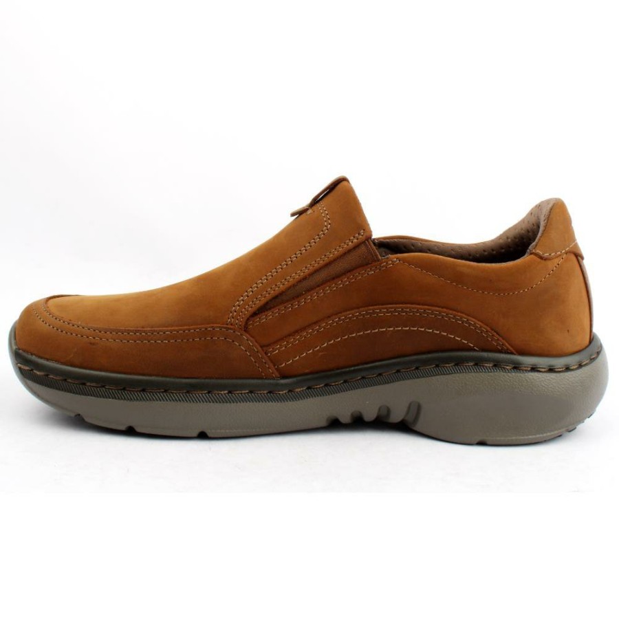 Men Clarks | Prostep Slip On Shoe - Beeswax