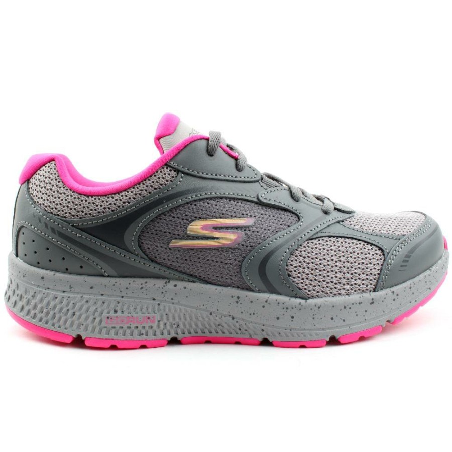 Women Skechers | 128285 Go Run Trainer - Grey/Pink