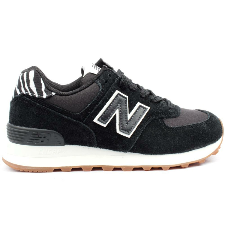 Women New Balance | Wl574Xb2 Trainer - Black/White