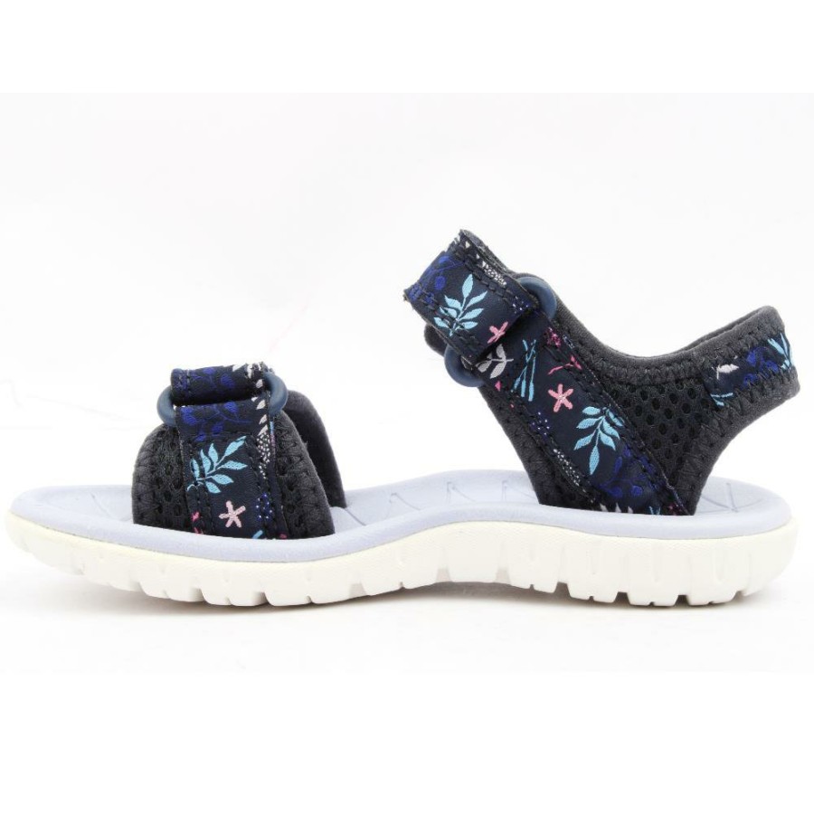 Kids Clarks | Surfing Tide K Junior Sandals - Navy F