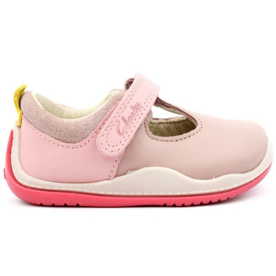 Kids Clarks | Rollerbrightt Shoe - Duskypink G