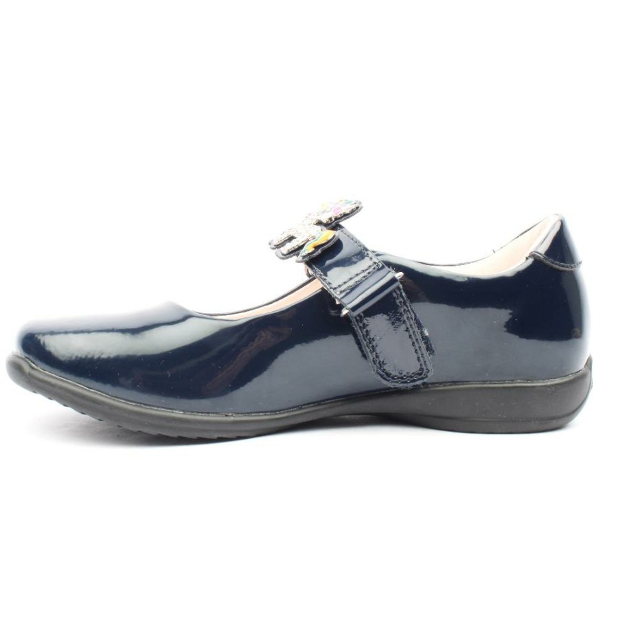 Kids Lelli Kelly | Lk8311 Change Strap Shoe - Navy Patent