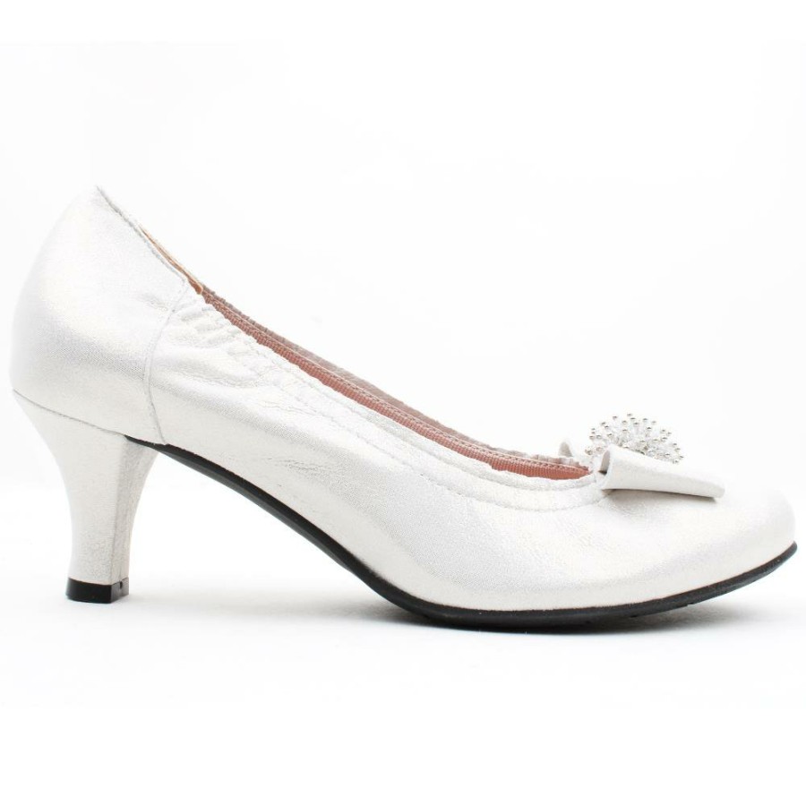 Women Le Babe | 3047 Court Shoe - Silver