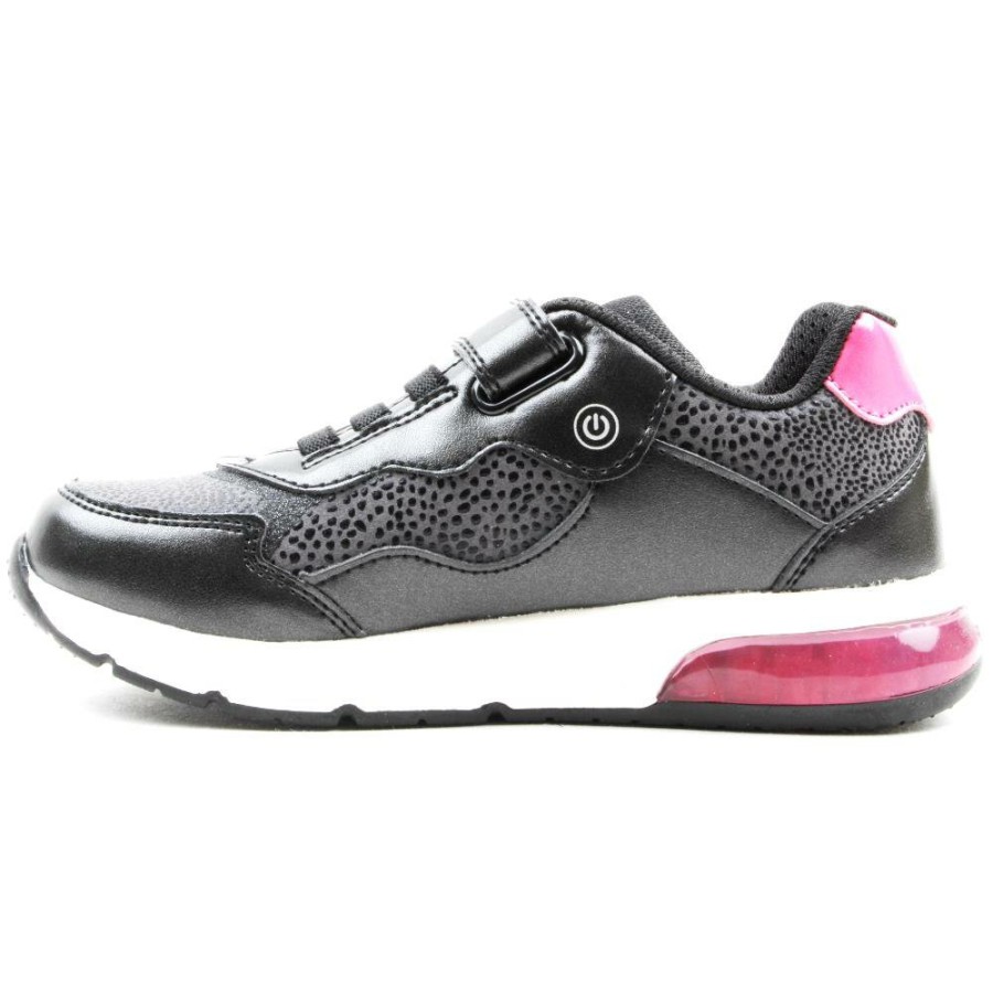 Kids Geox | J268Vc Spaceclub Trainer - Black/Pink