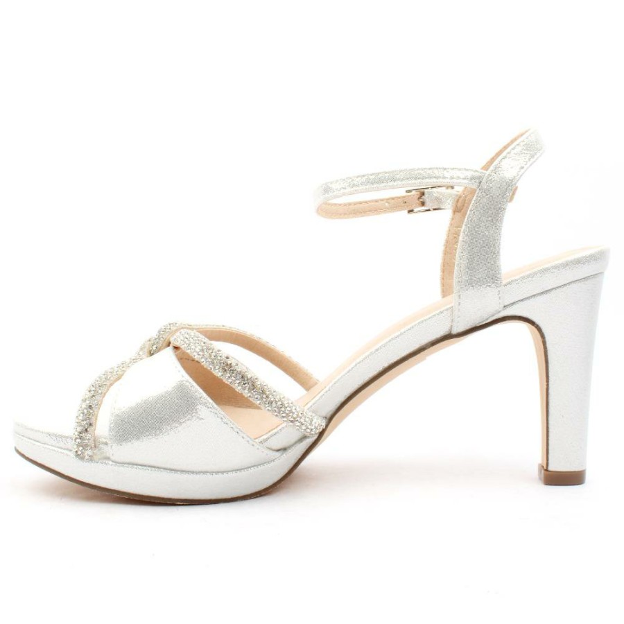 Women Menbur | 24371 Dress Sandal - Silver