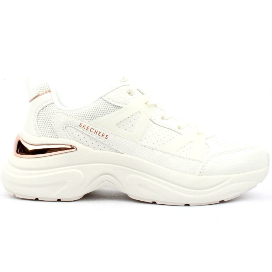 Women Skechers | 177576 Hazel Shoe - White