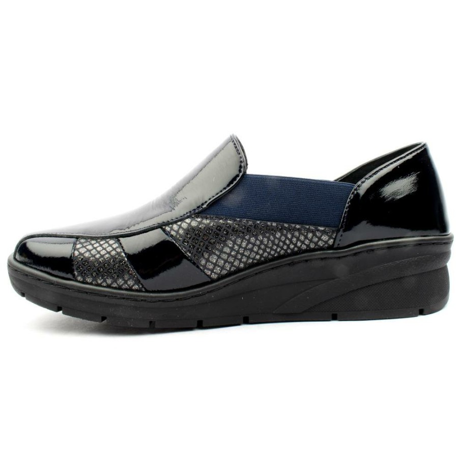 Women Softmode | Joy Slip On Shoe - Navy