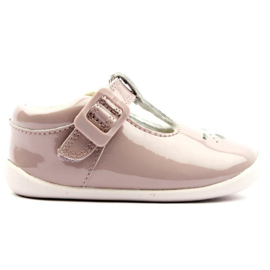 Kids Clarks | Roamer Star T Prewalker - Pink Patent H