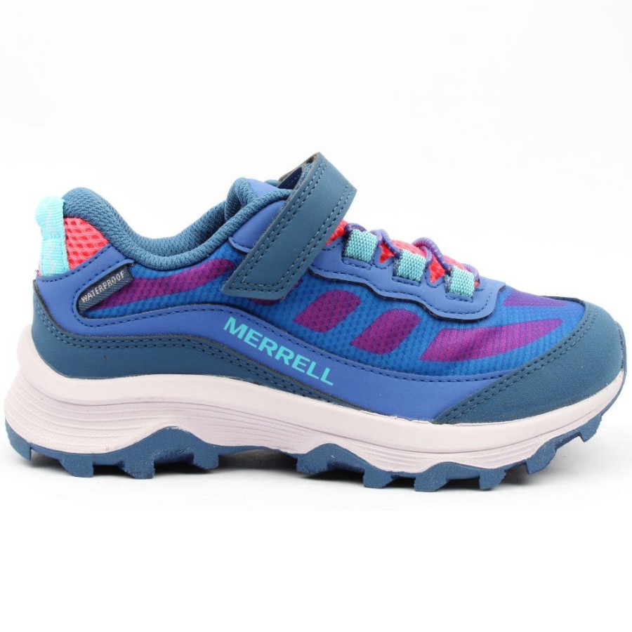 Kids Merrell | Mk166989 Moab Junior - Blue