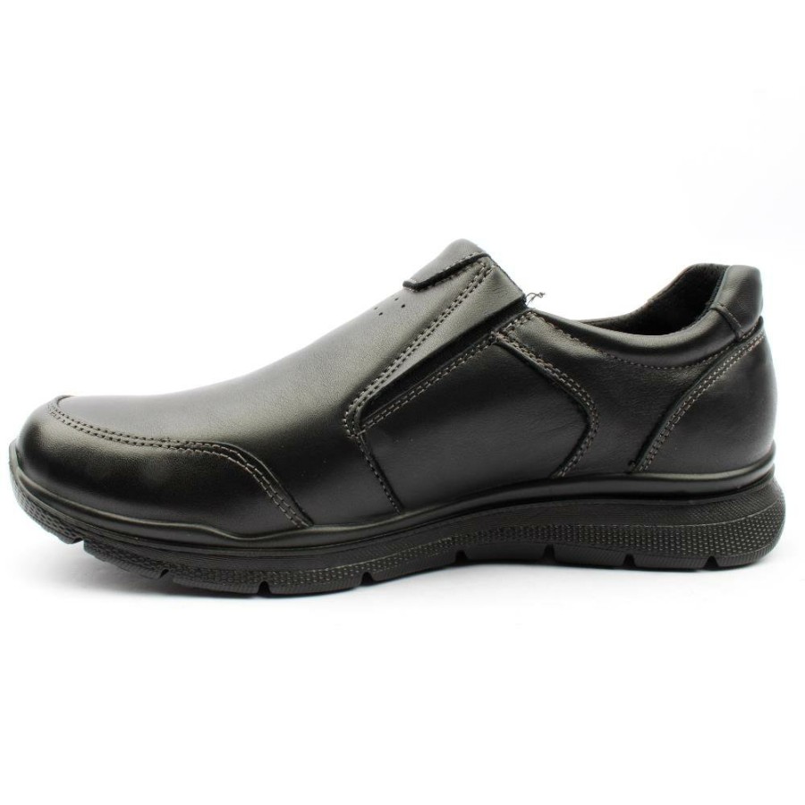 Men IMAC | 35215 Slip On Shoe - Black