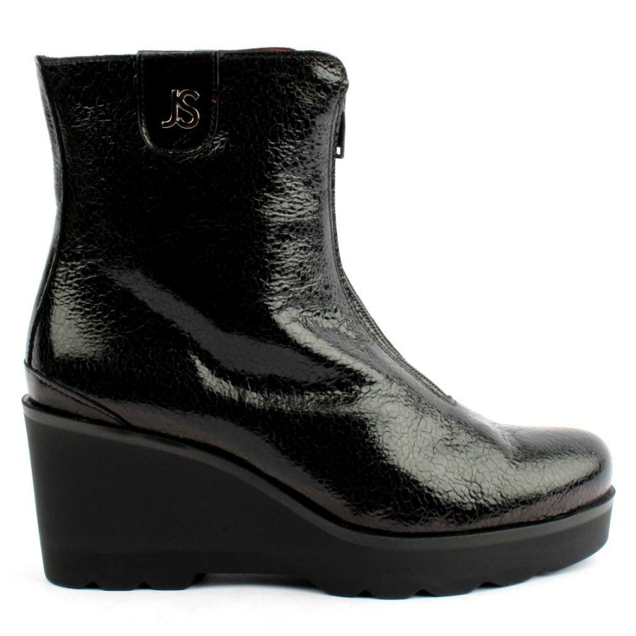 Women Jose Saenz | Zip 7227 Boot - Black