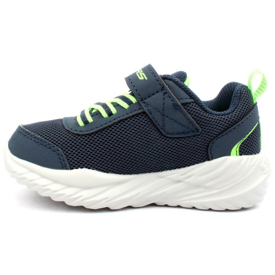 Kids Skechers | 407308N Trainer - Navy Green