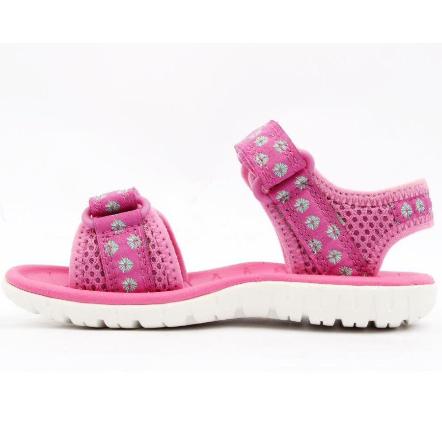 Kids Clarks | Surfing Tide K Junior Sandals - Hot Pink F