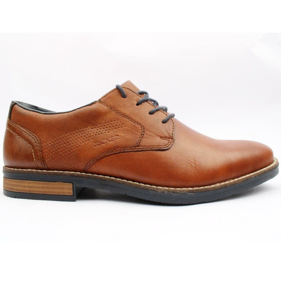 Men Rieker | 13516 Laced Shoe - Peanut