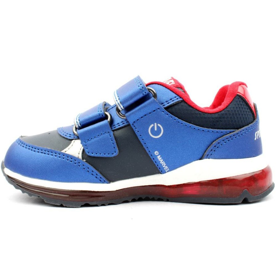 Kids Geox | B3684A Trainer - Navy/Red