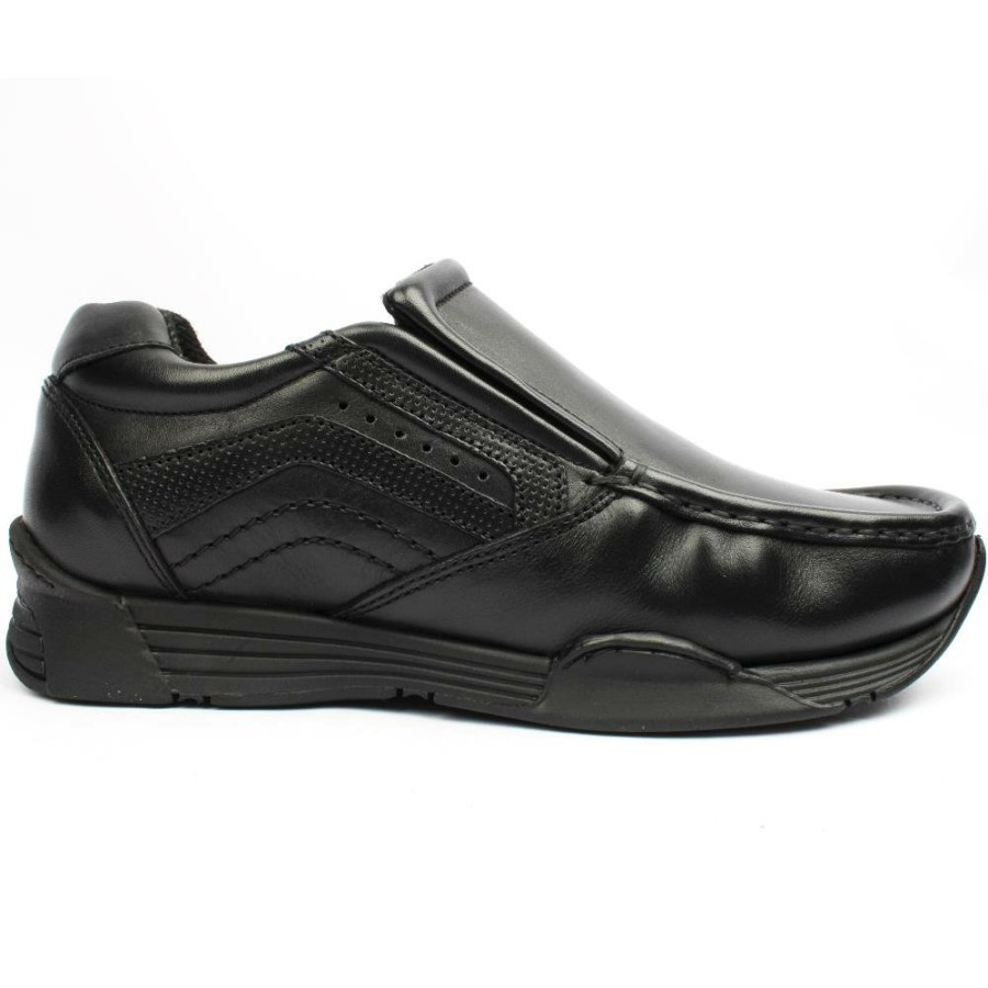 Men Ninety 78 | Ninety78 Lavey 3 Slip On Shoe - Black