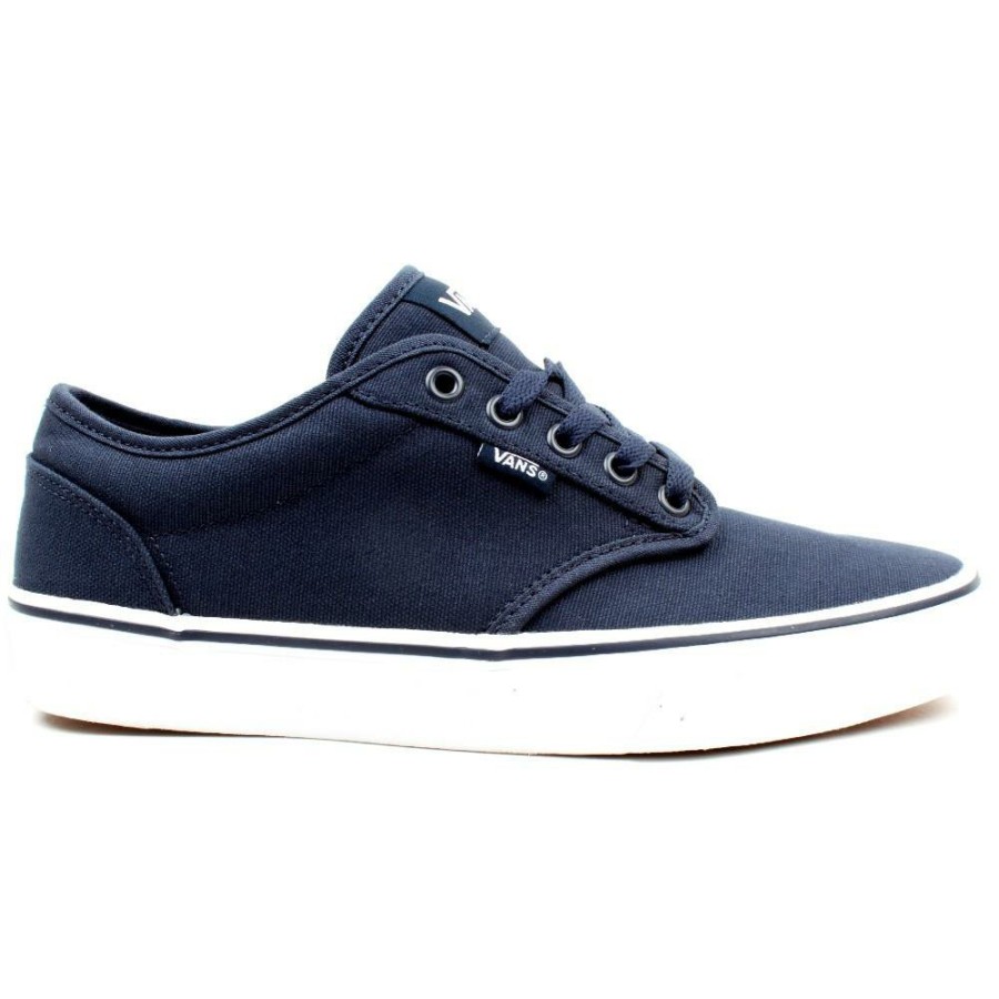 Men Vans | Mnatwood Laced Shoe - Navy/White