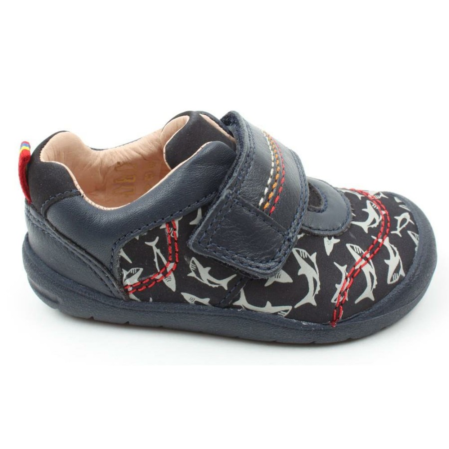 Kids Startrite | Jaws Junior Shpe - Navy F