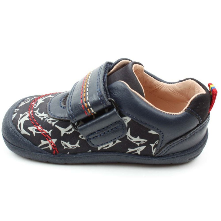 Kids Startrite | Jaws Junior Shpe - Navy F