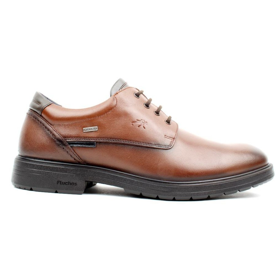 Men Fluchos | F1304 Laced Shoe - Tan