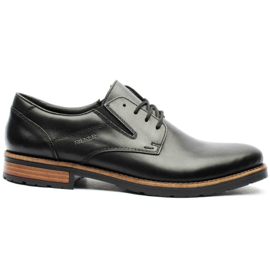 Men Rieker | 14621 Laced Shoe - Black