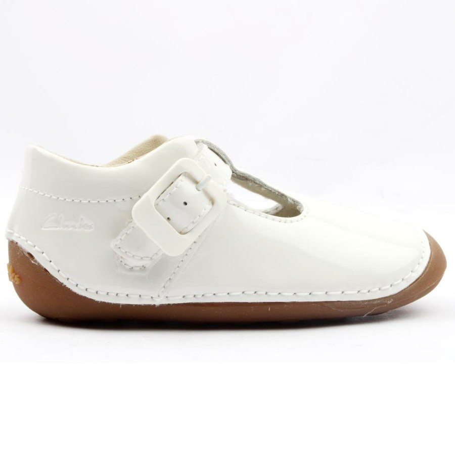 Kids Clarks | Tinybeatt Prewalker - White H